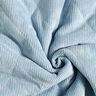 Quilted Fabric Corduroy with fur backing diamonds – light blue,  thumbnail number 4