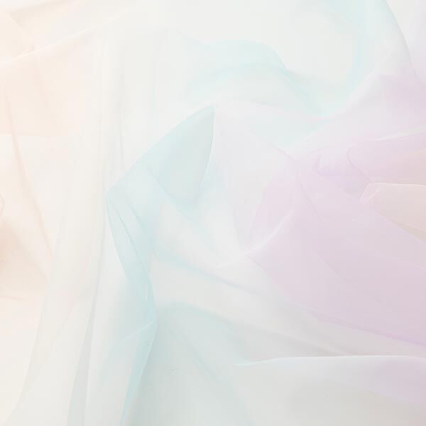 Soft Mesh Rainbow Ombre – light blue/mint,  image number 2