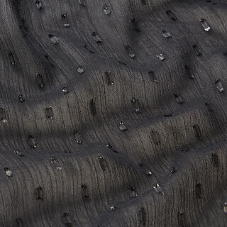 glittery dots chiffon – black, 
