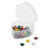 Eyelets with discs, in heart box [11 mm] | Prym – red,  thumbnail number 3