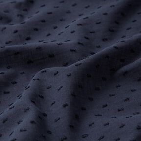 Cotton Batiste Dobby – midnight blue, 
