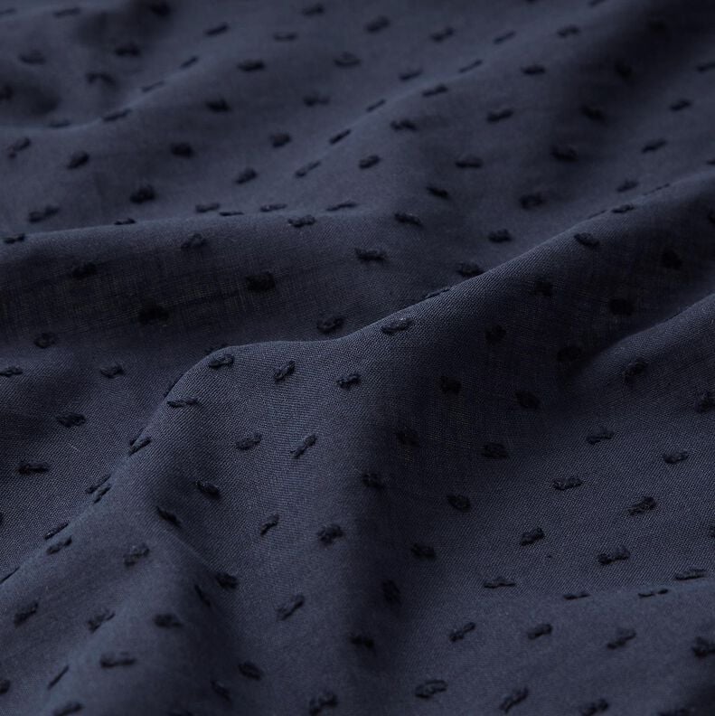 Cotton Batiste Dobby – midnight blue,  image number 2