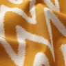 Outdoor Fabric Jacquard Ikat Print – mustard,  thumbnail number 2