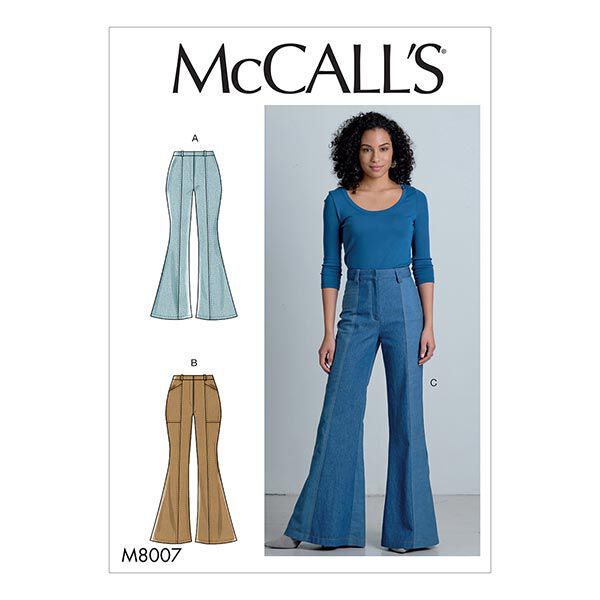 Flare sale jeans pattern