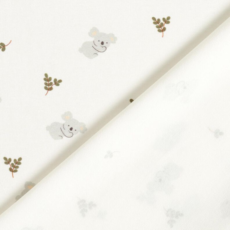 Cotton Jersey tired koalas – offwhite,  image number 4