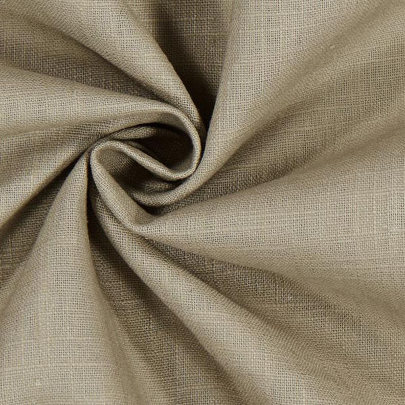 Linen fabric Ramie mix medium – light taupe, image number 3