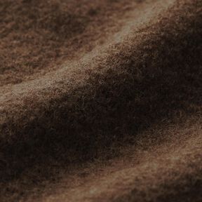 Fulled woollen loden Mottled – dark brown, 
