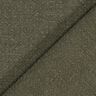 Linen fabric ramie mix stonewashed, heavy quality – dark pine,  thumbnail number 3