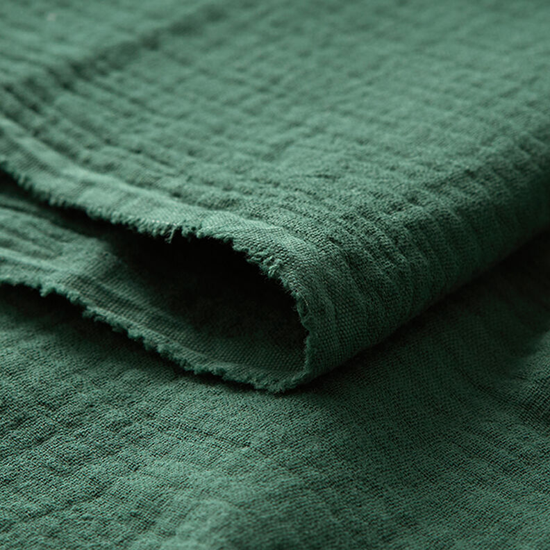 Double Gauze/Muslin – dark green,  image number 5