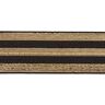 Striped Elastic [40 mm] – black/gold,  thumbnail number 1