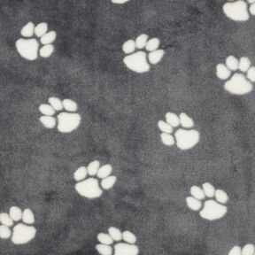 Cosy Fleece animal paws | by Poppy – slate grey/ivory, 