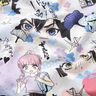 Cotton Jersey Manga World Digital Print – silver grey,  thumbnail number 2