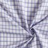 Shirt fabric offset check – white/light blue,  thumbnail number 3