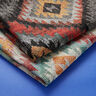 Decor Fabric Tapestry Fabric Ethno Diamonds – light turquoise/light beige,  thumbnail number 5