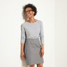 Stretch Jacquard Viscose Blend Sophisticated diamonds – offwhite/grey,  thumbnail number 6