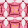 Decor Fabric Canvas Embroidery look large – pink/ivory,  thumbnail number 1