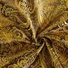 Garment jacquard, metallic paisley – gold/black,  thumbnail number 3