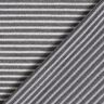 Fine Knit Narrow Stripes – antique silver/white,  thumbnail number 4
