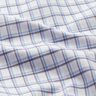 Shirt fabric offset check – white/light blue,  thumbnail number 2