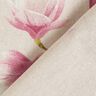 Decor Fabric Half Panama Magnolia Blossom – hollyhock/natural,  thumbnail number 4