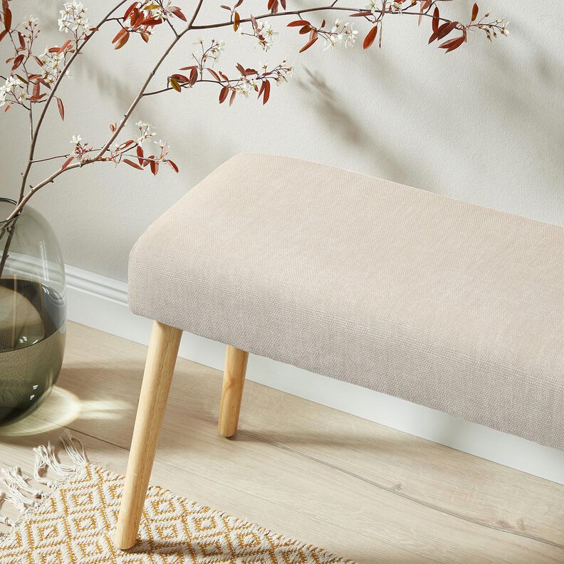 Upholstery Fabric Chenille fabric – light beige, image number 6
