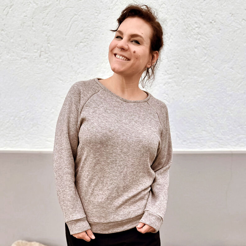 HERR SVEN - simple jumper with raglan sleeves, Studio Schnittreif | 42 - 60,  image number 4