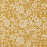Decor Fabric Half Panama Flowers, nostalgic – natural/mustard,  thumbnail number 1