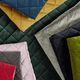Upholstery Fabric Velvet Quilted Fabric – mustard,  thumbnail number 4