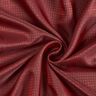 Lining Fabric Jacquard irregular boxes – carmine,  thumbnail number 3