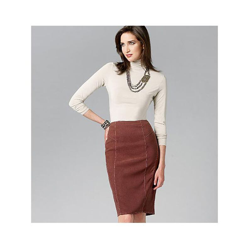 Side-Flare or Pencil Skirts, Vogue 8750 | 12 - 20,  image number 2