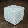 Outdoor fabric jacquard rhombus – mint,  thumbnail number 8
