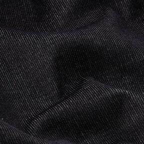 Stretch fine denim look corduroy – black, 