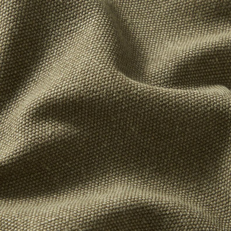 Decor Fabric Canvas waxed – khaki,  image number 2