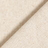 Decor Fabric Half Panama Ribbed Recycelt Cotton – beige,  thumbnail number 3
