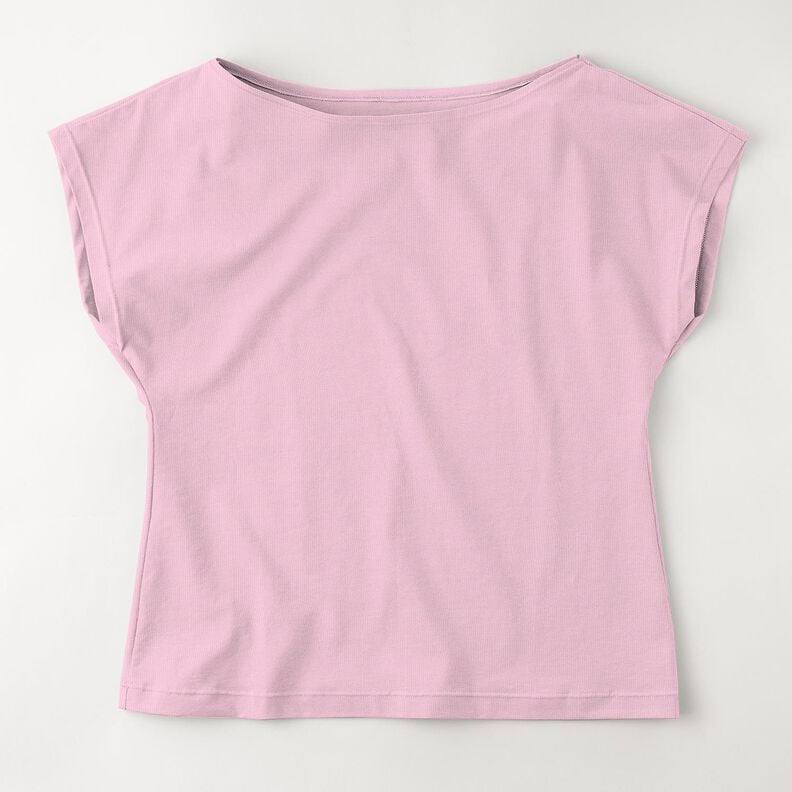 Medium Cotton Jersey Plain – pink,  image number 6