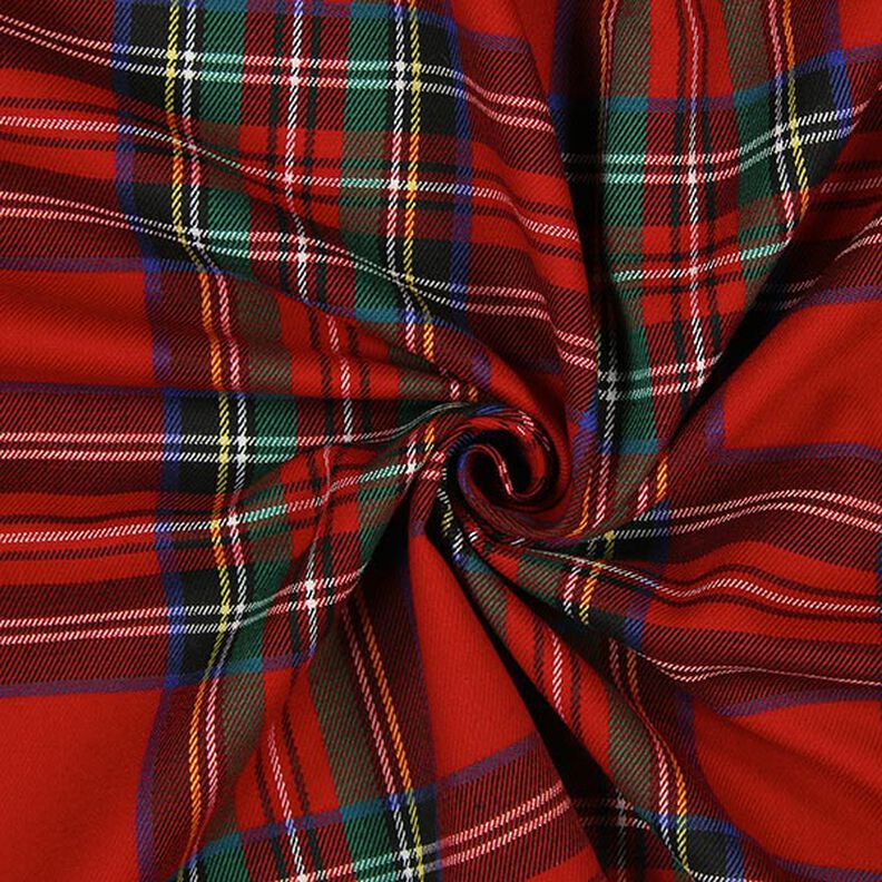 Large Tartan Checks – red,  image number 2