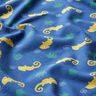 Cotton Jersey Chameleon – denim blue/lime green,  thumbnail number 2