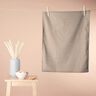 Towelling Fabric/Waffle Piqué Plain – light taupe,  thumbnail number 7