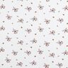 GOTS Cotton Jersey scattered flowers | Poppy Fabrics – white,  thumbnail number 1