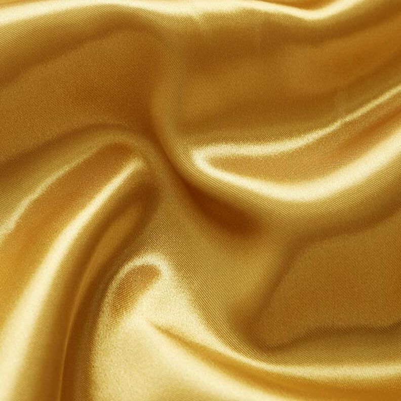 Polyester Satin – gold metallic,  image number 3