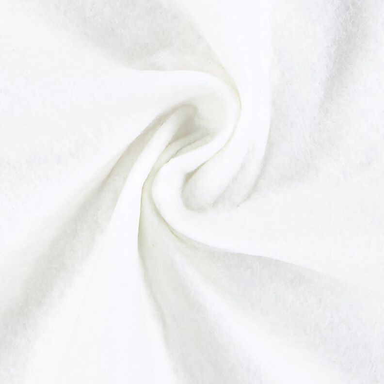 Felt 90 cm / 1 mm thick – white, image number 2