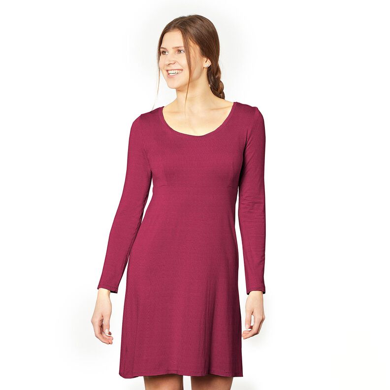 Medium Cotton Jersey Plain – purple, image number 4