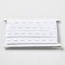 Buttonhole elastic [3 m | 20 mm] – white,  thumbnail number 1