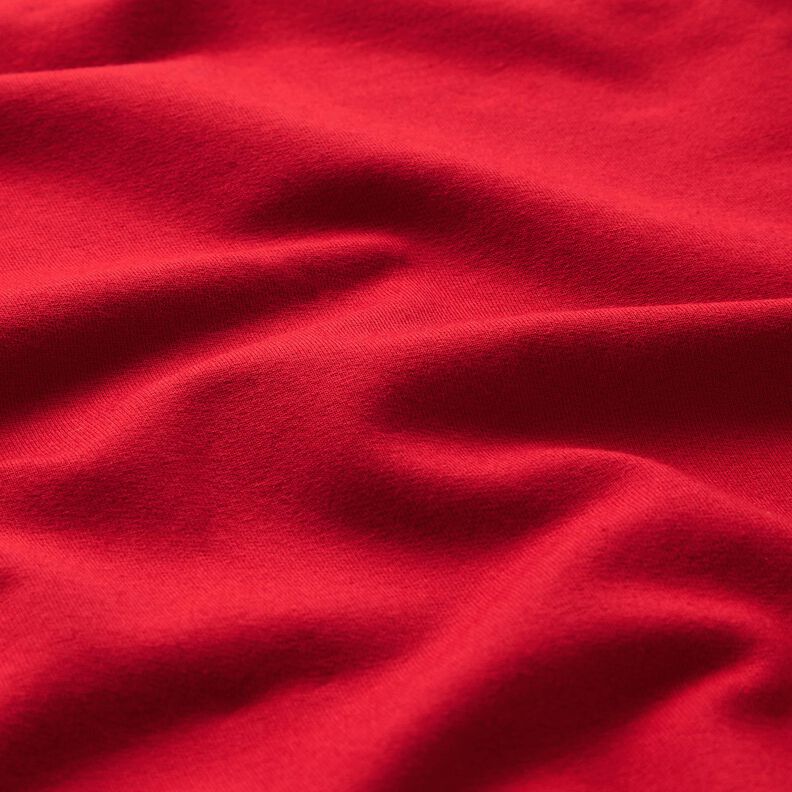 Light Cotton Sweatshirt Fabric Plain – raspberry, image number 4