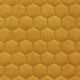 Upholstery Fabric Velvet Honeycomb Quilt – mustard,  thumbnail number 1
