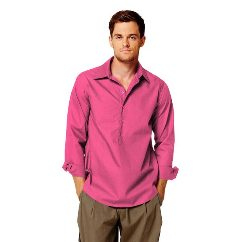 Cotton Poplin Plain – intense pink,  image number 7