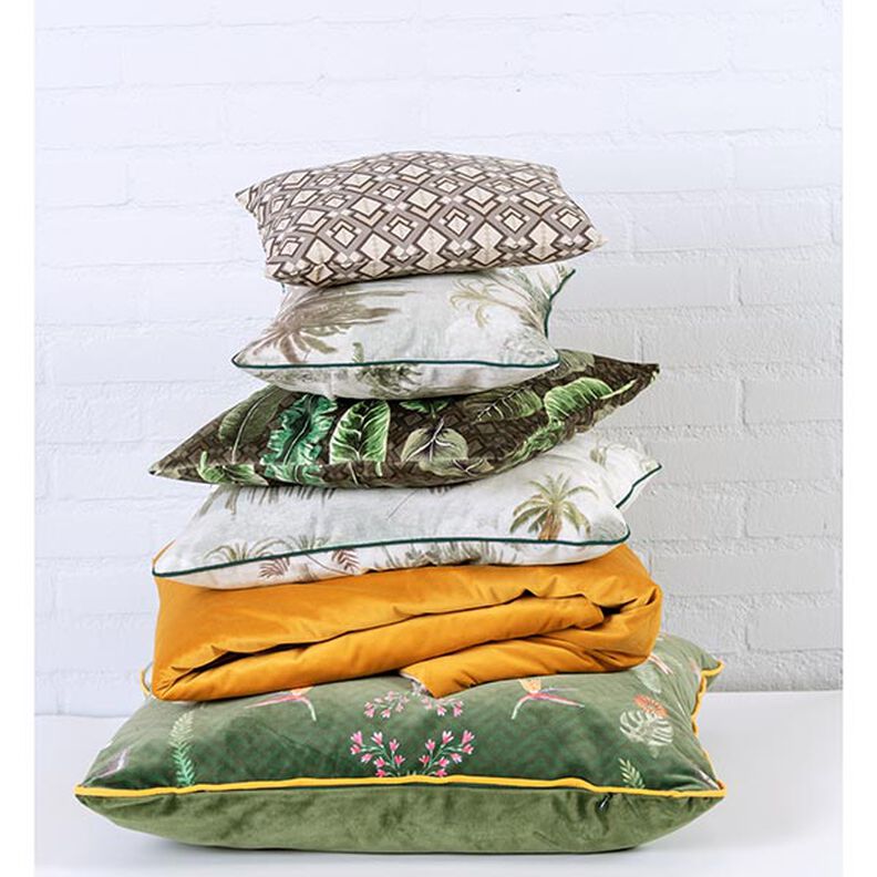 Digital Print Velvet Snake – dark green/grey, image number 5