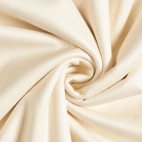 Velour fabric with faux fur backing – cream, 