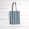 Decor Fabric Jacquard stripes – ocean blue/white,  thumbnail number 8