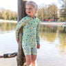 Swimsuit Fabric UPF50 lemons – pale mint/lemon yellow,  thumbnail number 6